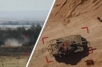 Analis: Serangan Drone Pejuang Palestina ke Tank-tank Zionis Telah Membuat Khawatir Israel   